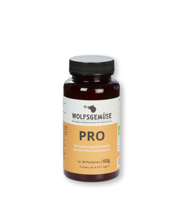Wolfsgemüse PRO mit Darmflorastabilisatoren