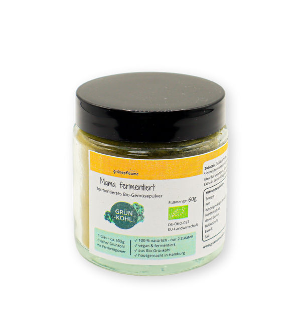 Fermentiertes Grünkohlpulver