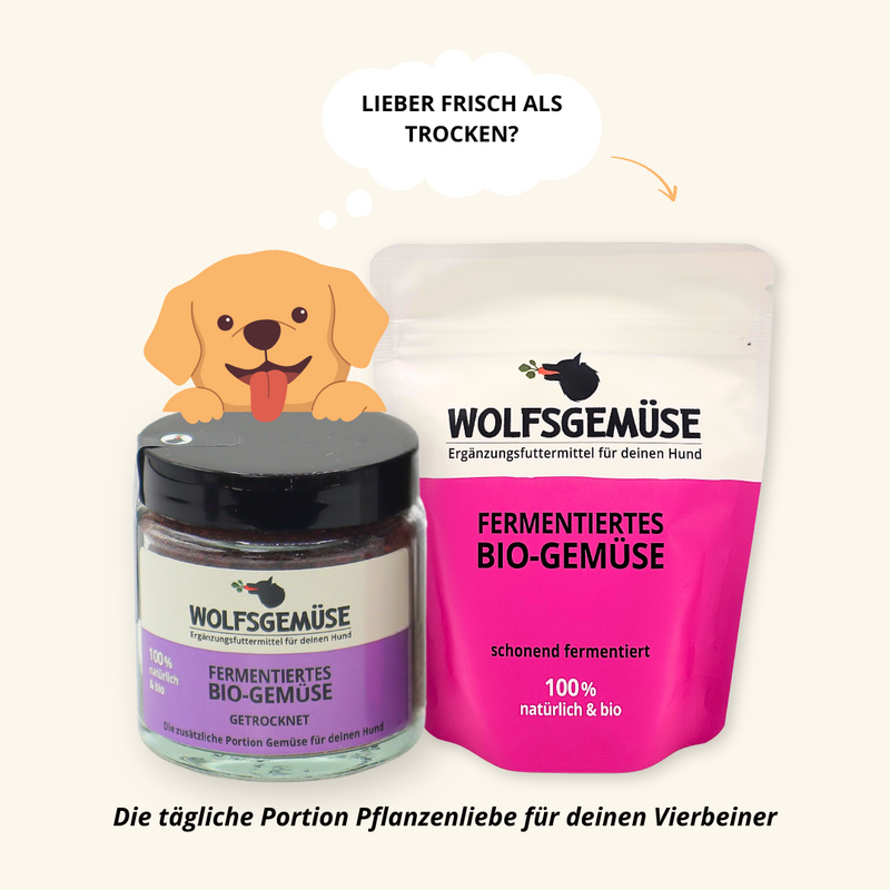 Wolfsgemüse Fermentiertes Bio-Gemüse (getrocknet)