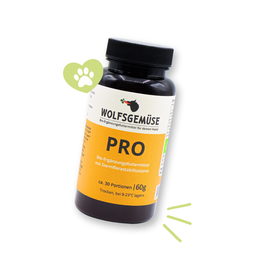 <p>Wolfsgemüse PRO für deinen Hund</p>
