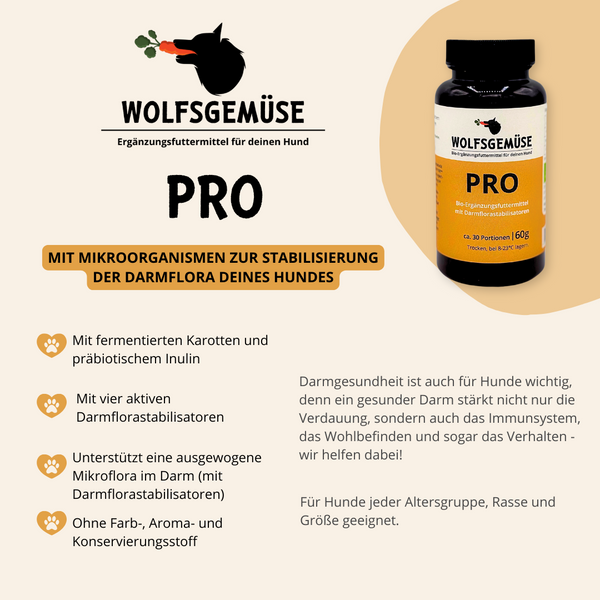 Wolfsgemüse Komplettpaket - 3er Ergäzungsfuttermittel