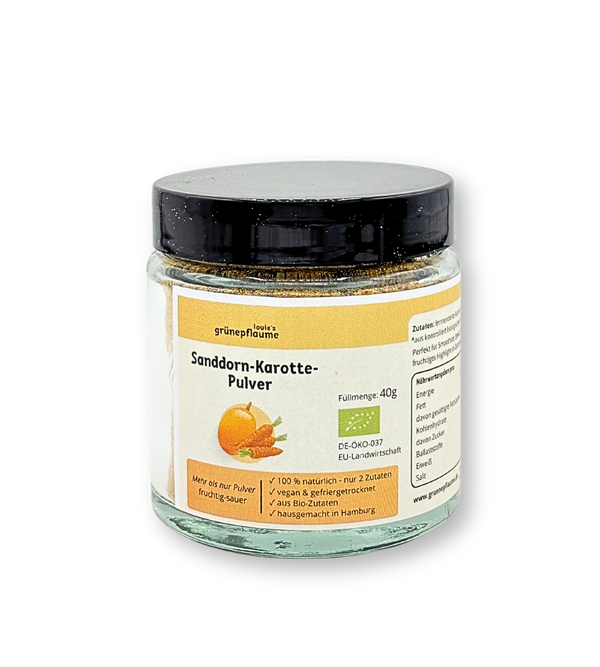 Bio Sanddorn-Karotte-Pulver