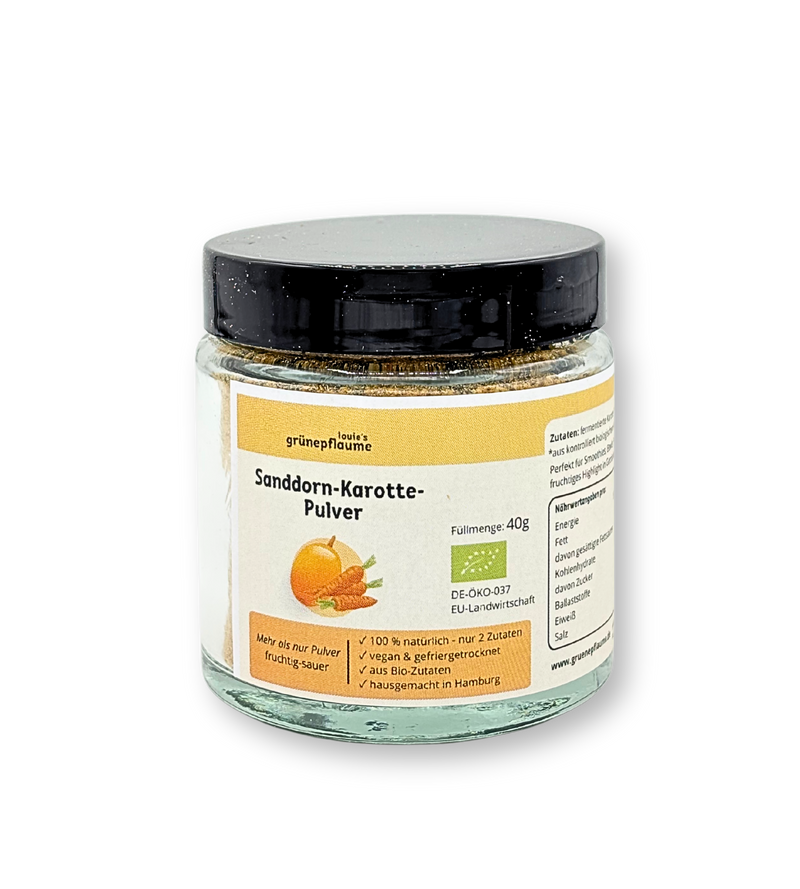 Bio Sanddorn-Karotte-Pulver